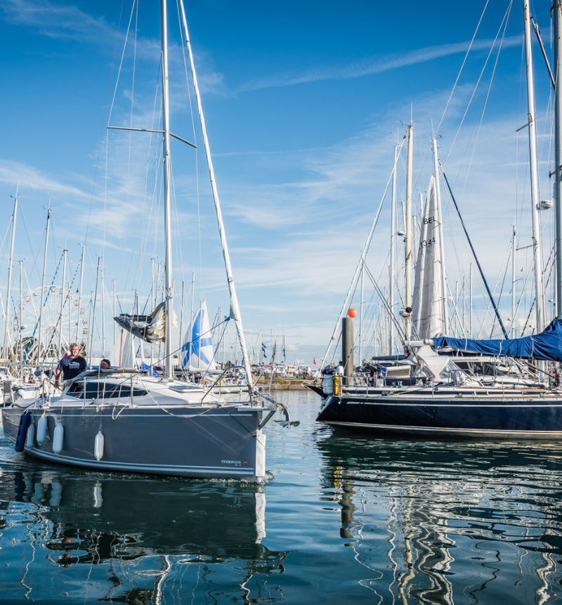 Mise à l'eau Port à sec - La Trinité sur Mer